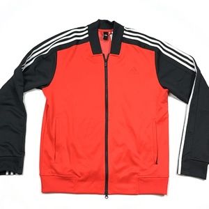 adidas orange black jacket